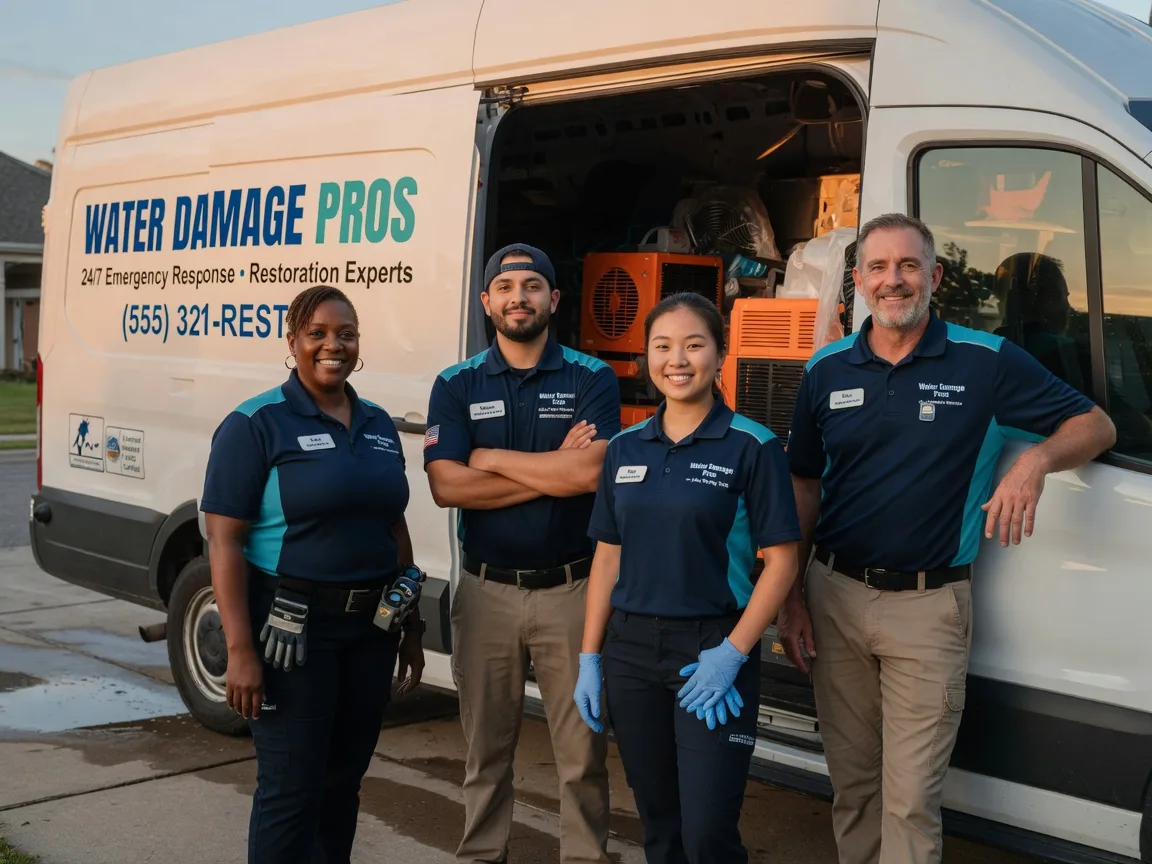 Water Damage Restoration company in Pleasant Plains, AR