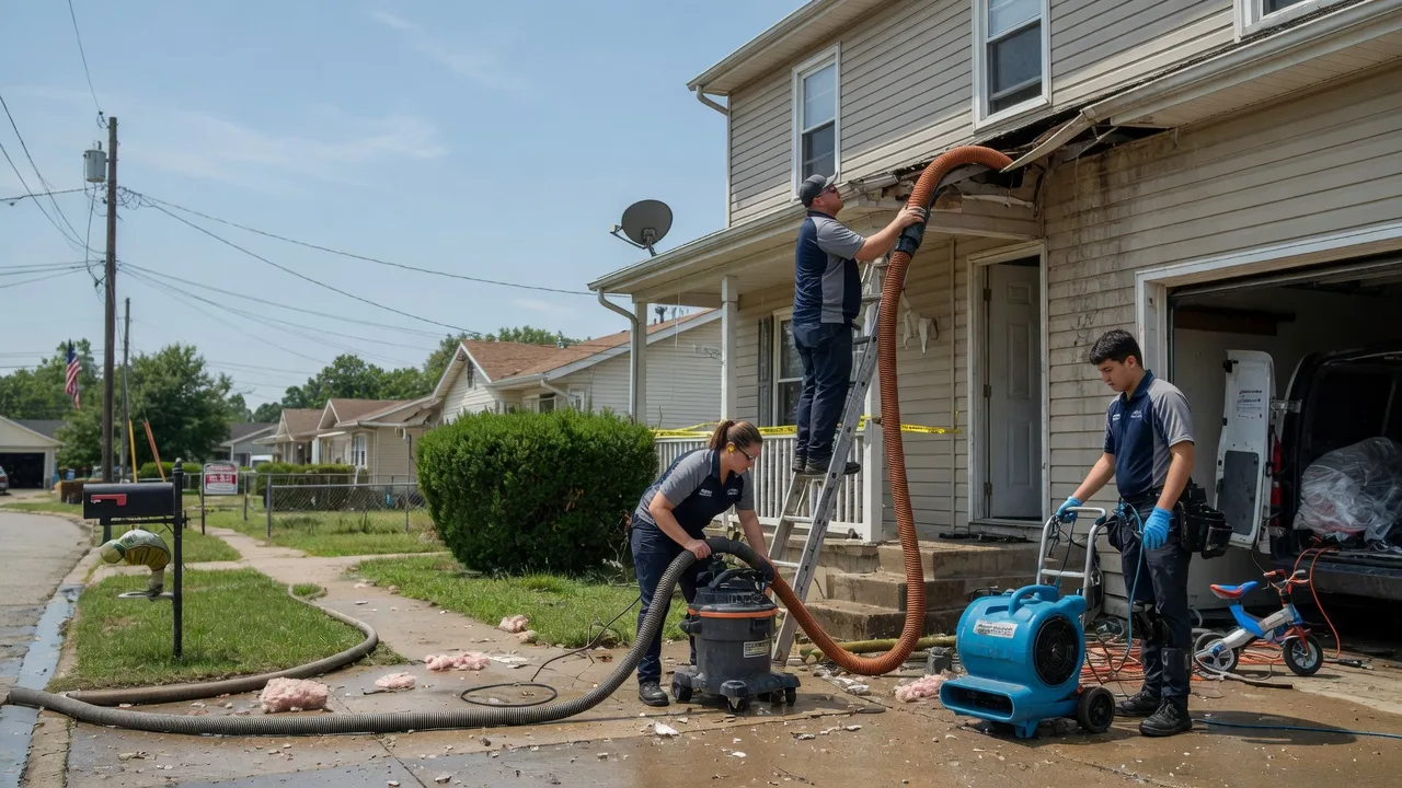 Water Damage Restoration in Pleasant Plains, AR near me